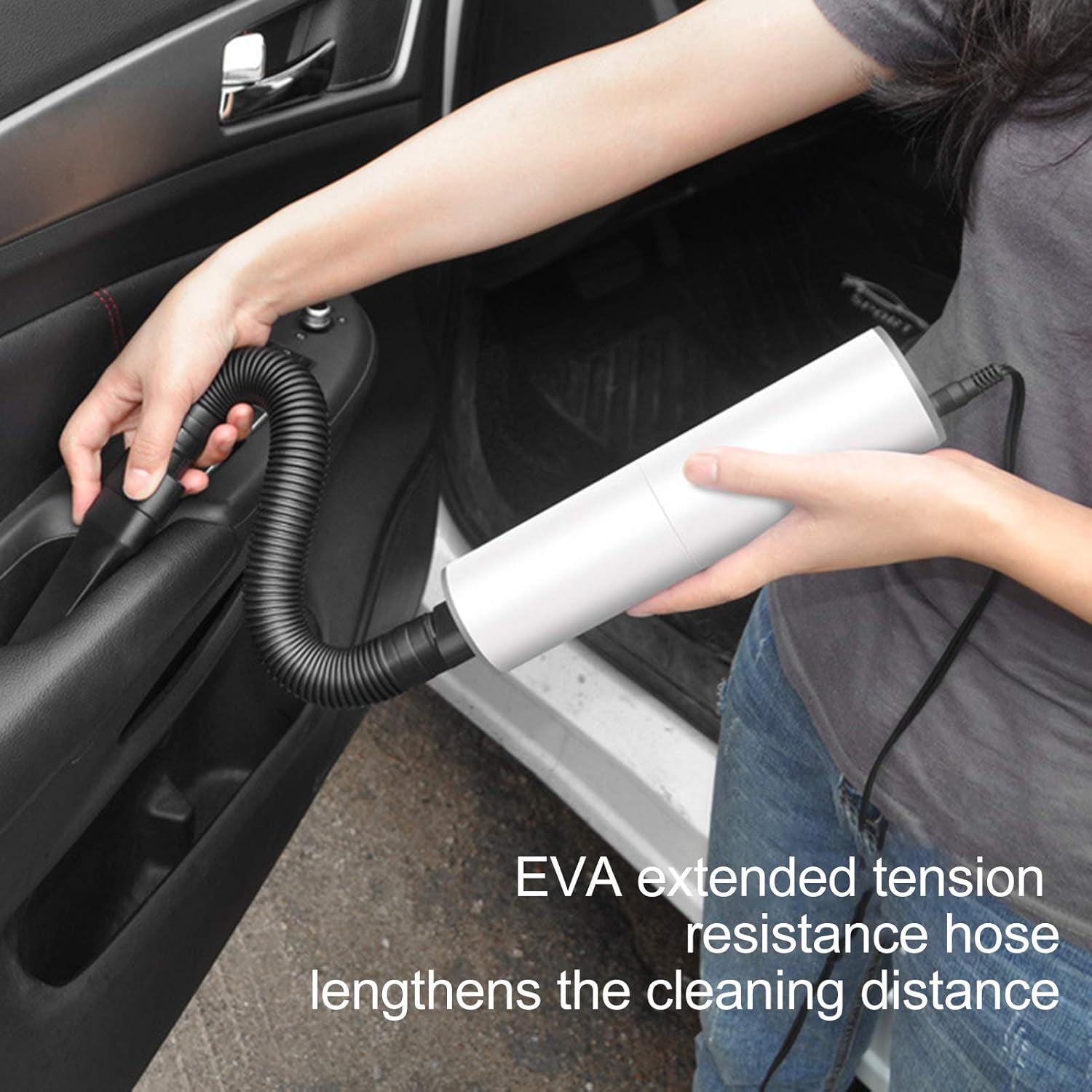 Handheld Vacuum Cleaner - Mini Portable Car Vacuum Cleaner (1 Set) - Shop Gharse