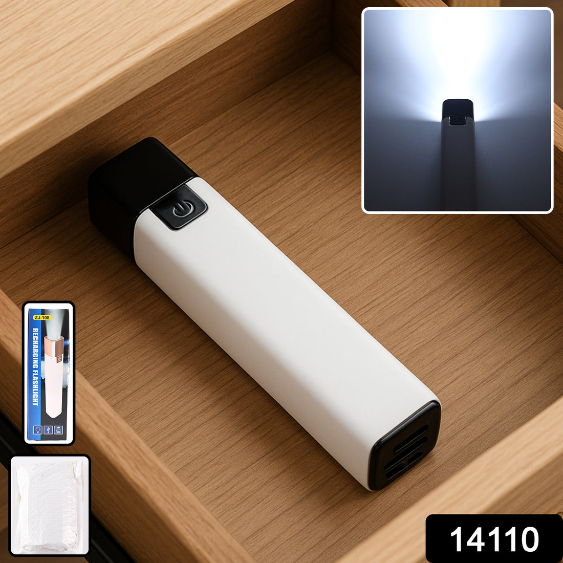 Rechargeable Led Flashlight - Shop Gharse