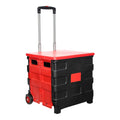 Foldable Shopping Grocery Trolley  Cart Travel Portable Food Basket (1 Pc) - Shop Gharse