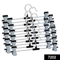 7202 Hangers With 2-adjustable Anti-rust Clips (Pack Of 12) - Shop Gharse