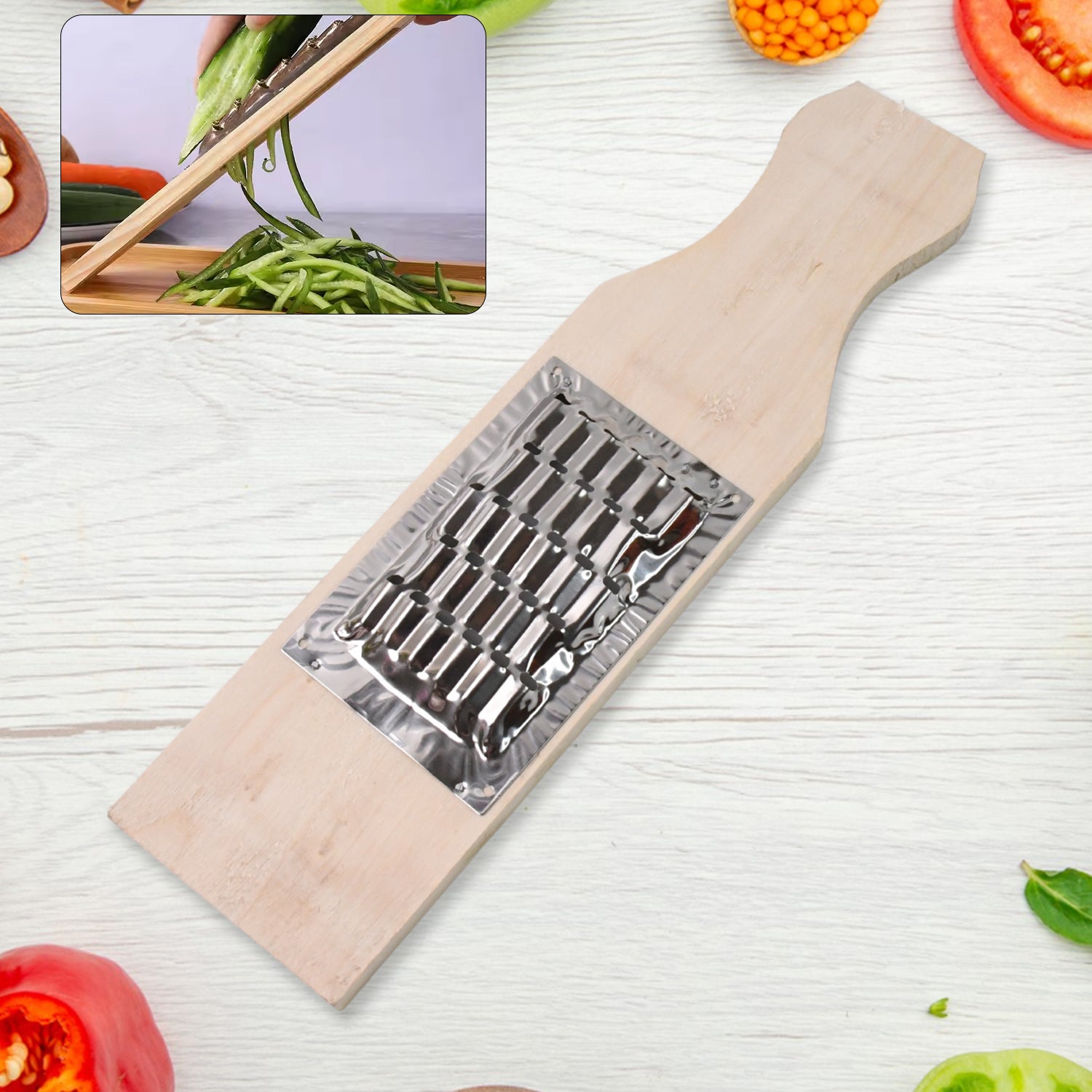 Vegetable Shredder Slicer Fry Cheese Grater Food Vegetables Kitchen - Shop Gharse