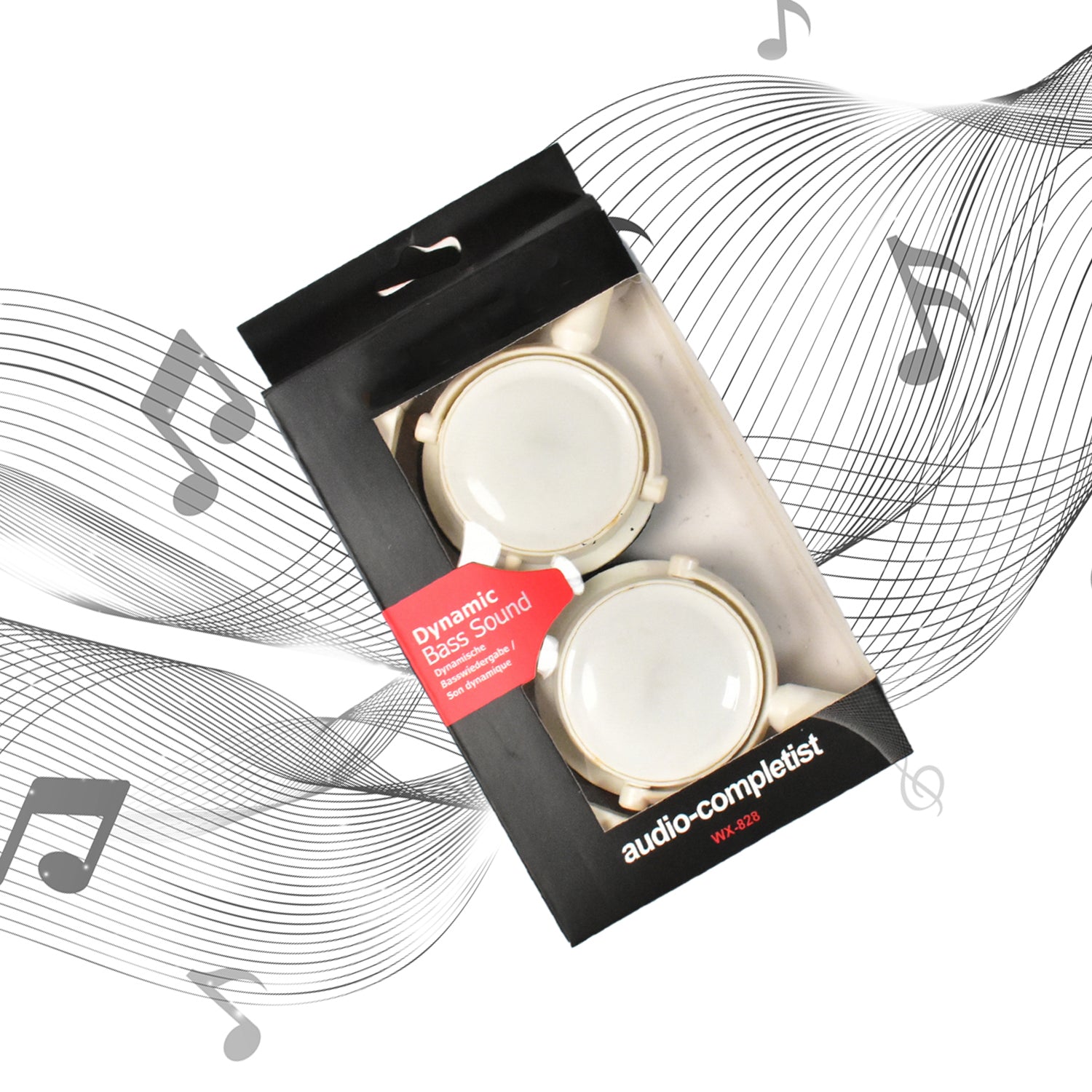6397 Fold Able Stereo Headphones For Mobiles Dj Style High-performance Headphones Wired Headphones With Mic On-ear Headphones (1pc) - Shop Gharse