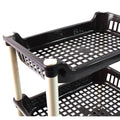 Apex Small Multiuse Plastic Storage Rack Organizer 3-tier - Shop Gharse