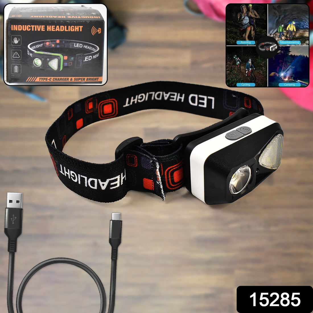 Ultra Bright Head-mounted Flashlight - Shop Gharse