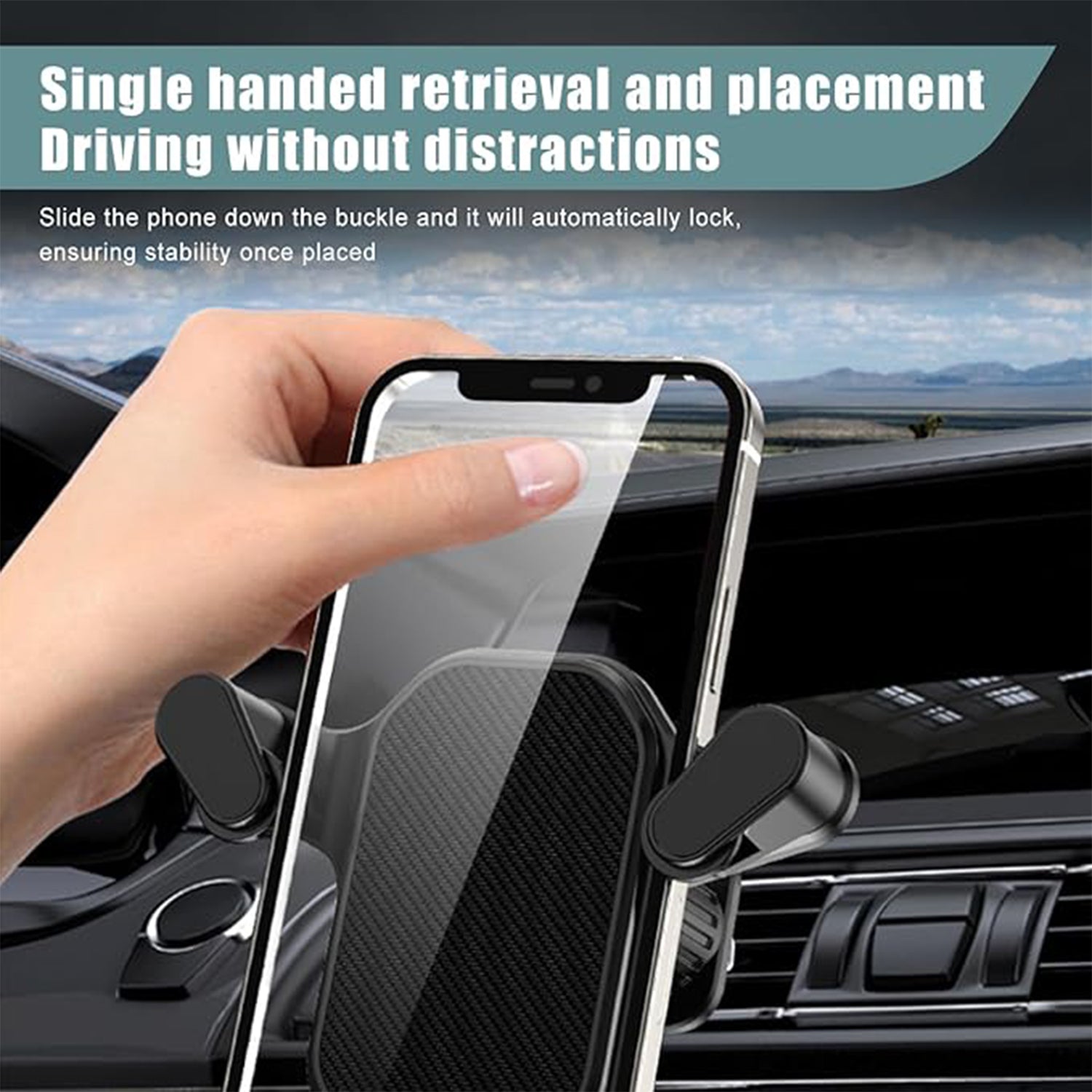 Plastic Car Mobile Holder (1 Pc) - Shop Gharse
