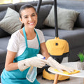 Reusable Deer Print Rubber Cleaning Gloves (1 Pair ) - Shop Gharse