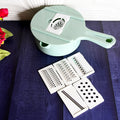 Vegetable Choppers With Drain Basket  6 In 1 Vegetable Slicer Blades (1 Set) - Shop Gharse
