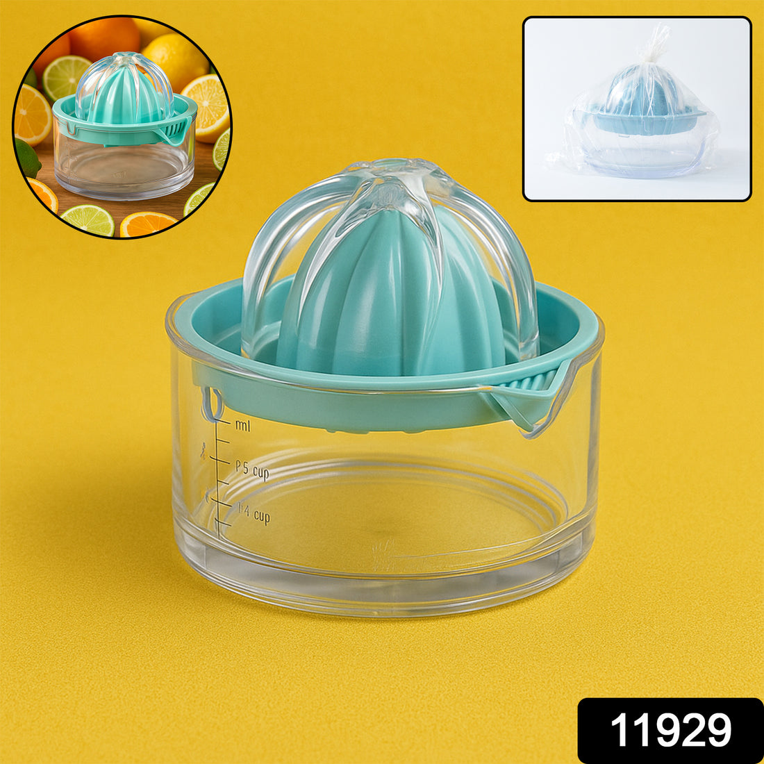 Manual Citrus Fruit Juicer With Measuring Cup - Shop Gharse