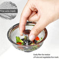 Stainless Steel Sink Strainer Basket Strainer Kitchen Sink Strainer (1 Pc) - Shop Gharse