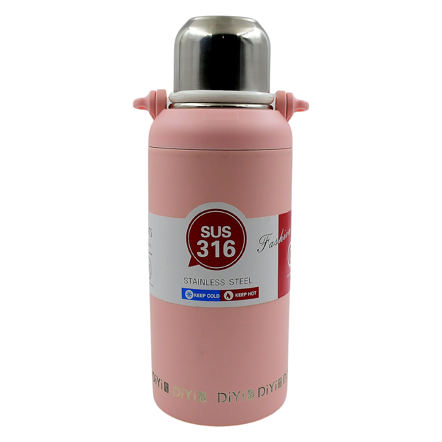 13036 Stainless Steel Tumblers 316 Stainless Steel Vacuum Insulated Cup  Bottle Portable Travel Kettle  Water Bottle With Handle Outdoor Large Capacity Sports Kettle Cups  Bottle (1300 Ml) - Shop Gharse