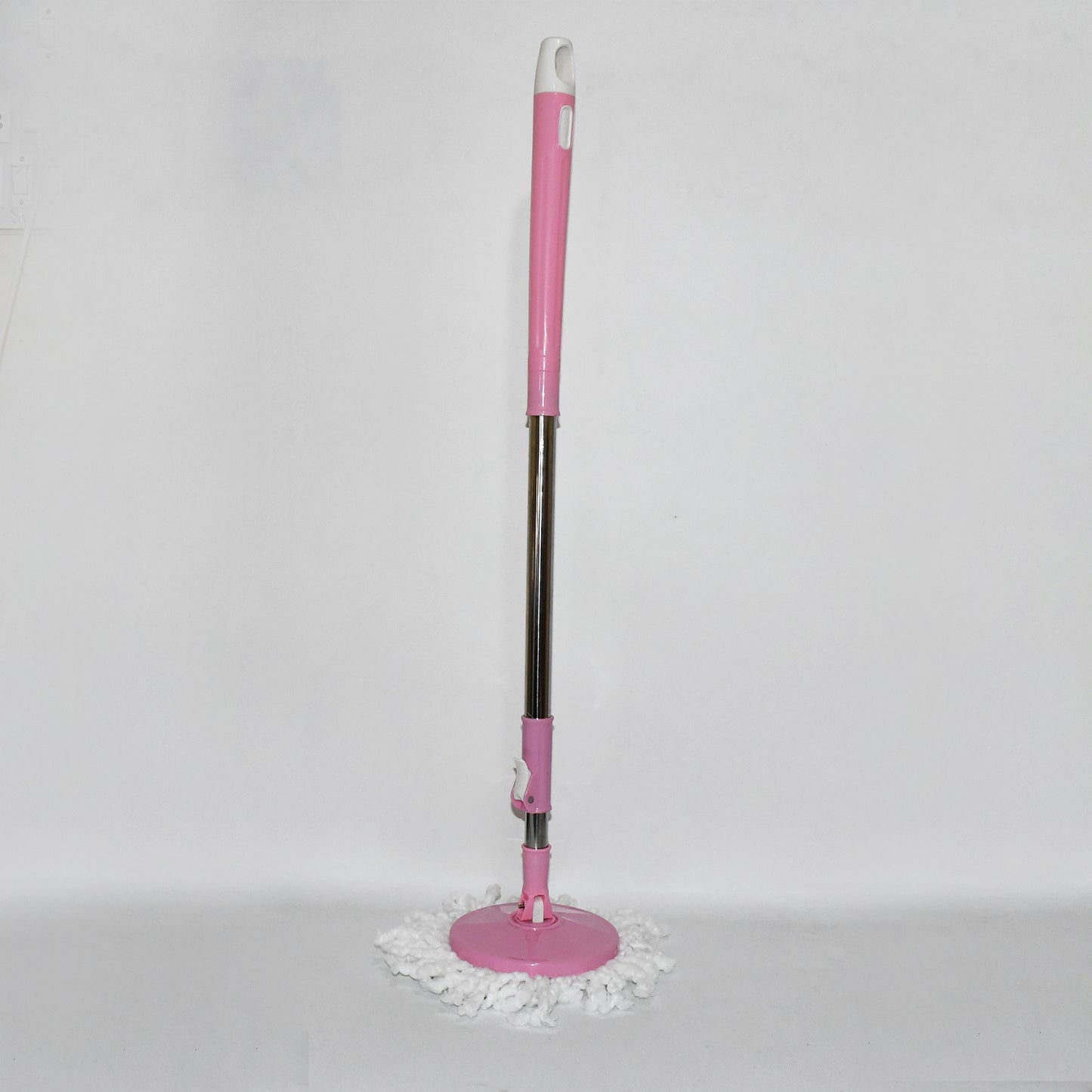 0842 Home Cleaning - Stainless Steel 360 Degree Rotating Pole Microfiber Mop Rod Stick - Shop Gharse