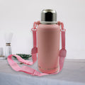13036 Stainless Steel Tumblers 316 Stainless Steel Vacuum Insulated Cup  Bottle Portable Travel Kettle  Water Bottle With Handle Outdoor Large Capacity Sports Kettle Cups  Bottle (1300 Ml) - Shop Gharse