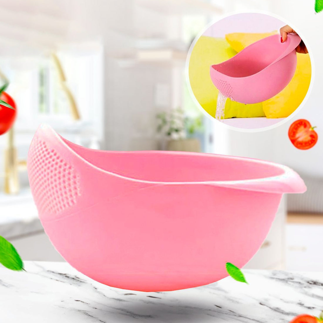 Multipurpose High Quality Washing Bowl For Rice (1 Pc) - Shop Gharse