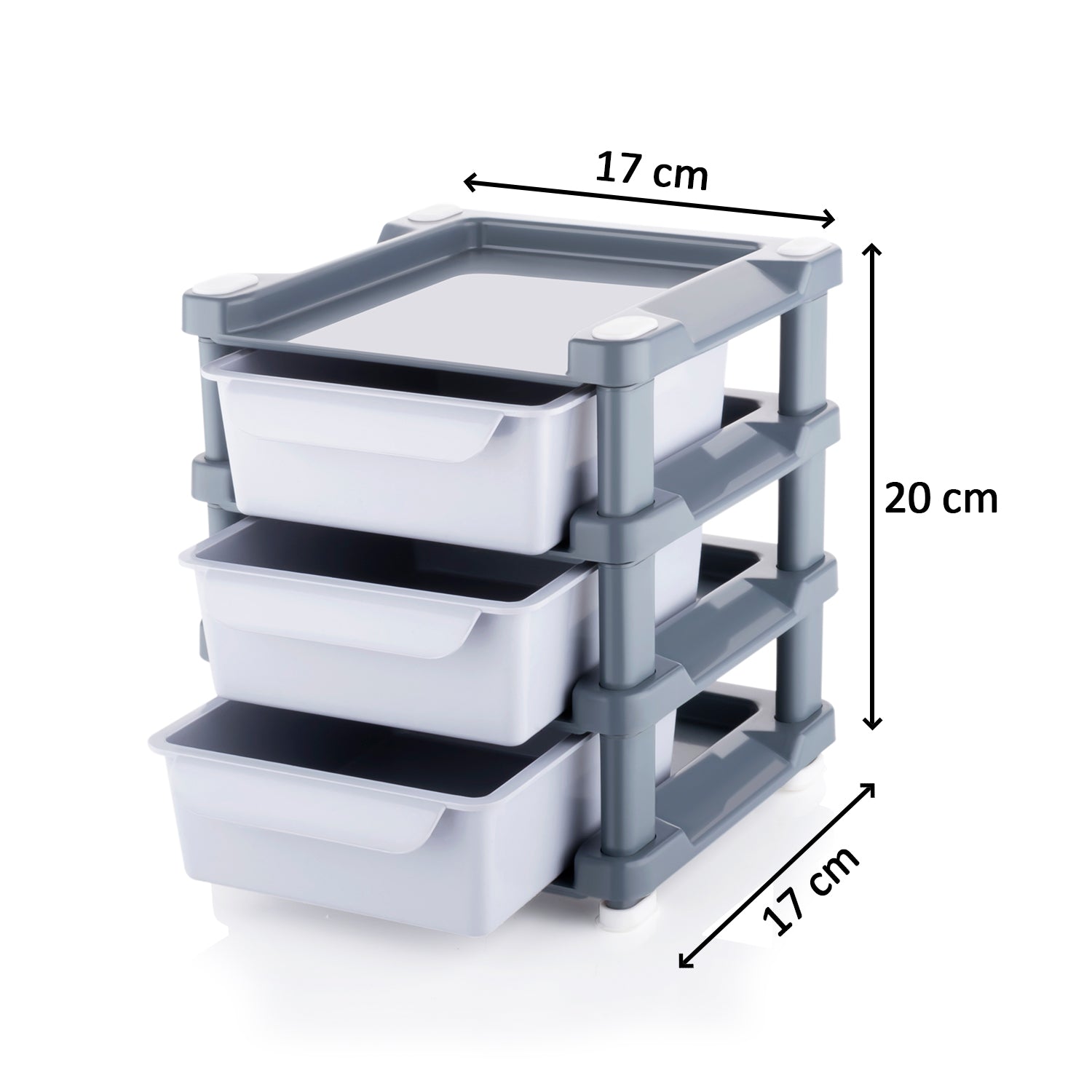 4767 Mini 3 Layer Drawer Used For Storing Makeup Equipments And Kits Used By Womens And Ladies. - Shop Gharse