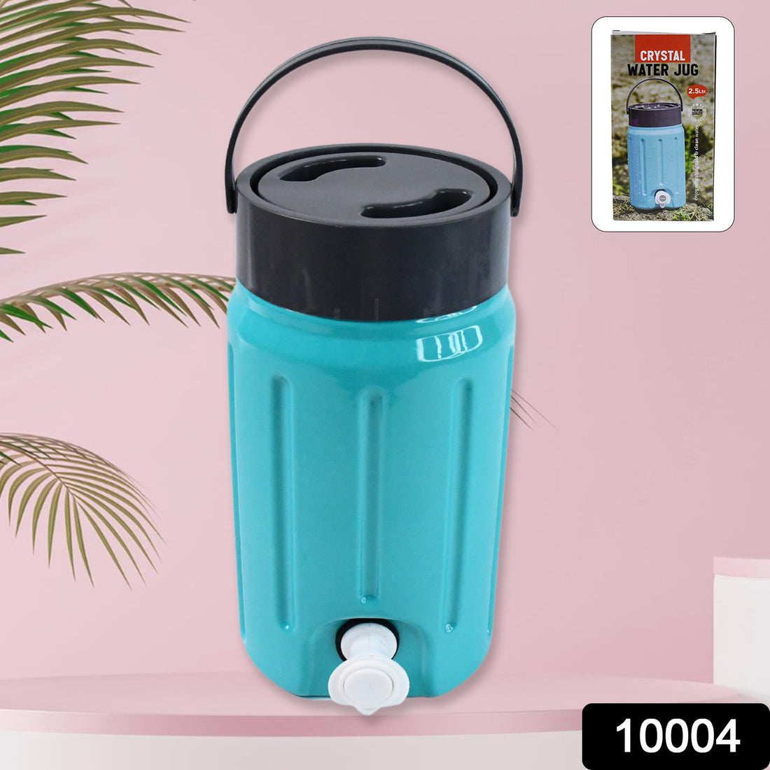 Insulated Water Jug With Tap (2.5ltr) Leakproof Travel Cooler - Shop Gharse
