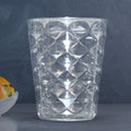 Apex Pyramid Design Unbreakable Plastic Glass  300 Ml - Shop Gharse