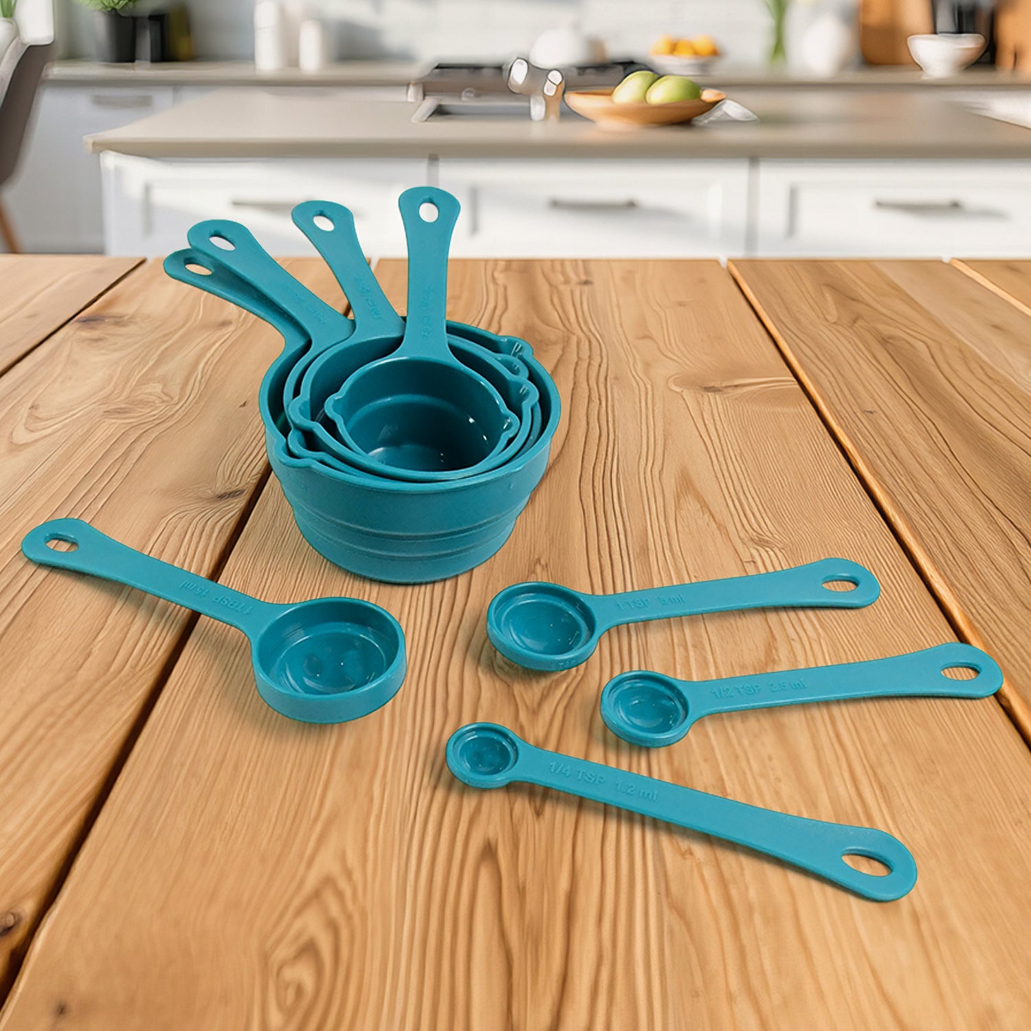 Apex 8-piece Measuring Spoons And Cups Set - Shop Gharse