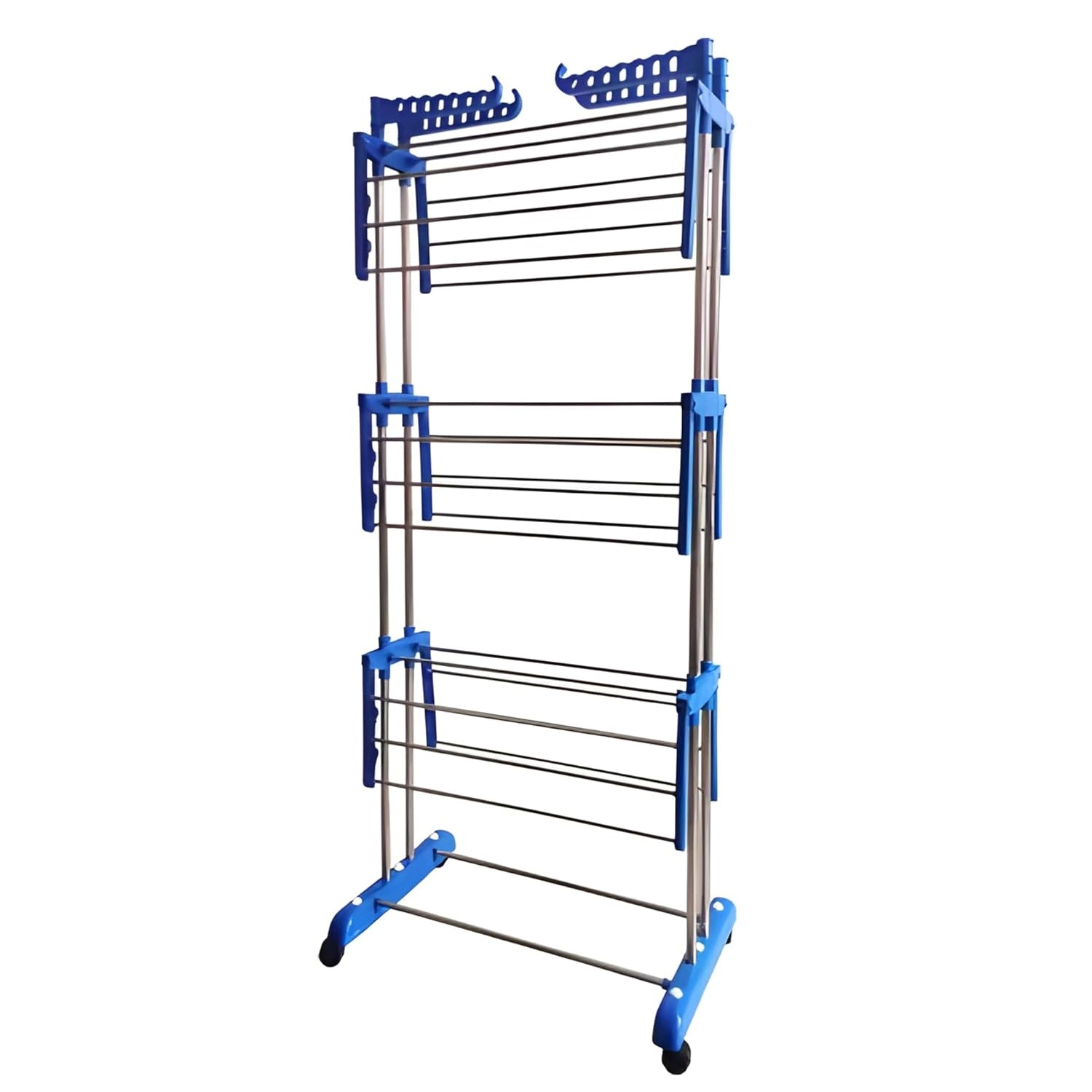 Foldable Stainless Steel Clothes Drying Stand Rack - Shop Gharse