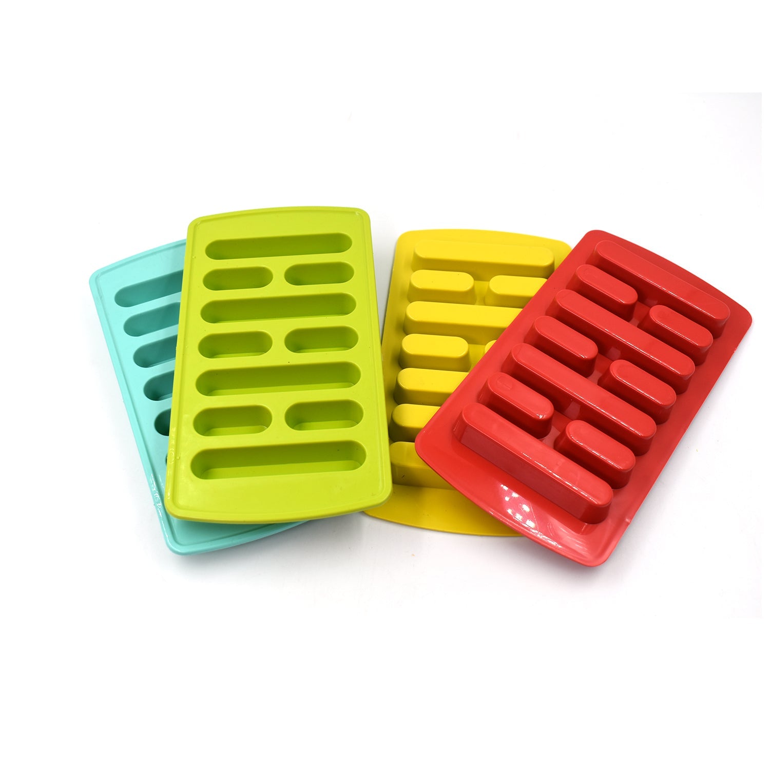 0784 4 Pc Fancy Ice Tray Used Widely In All Kinds Of Household Places While Making Ices And All Purposes. - Shop Gharse