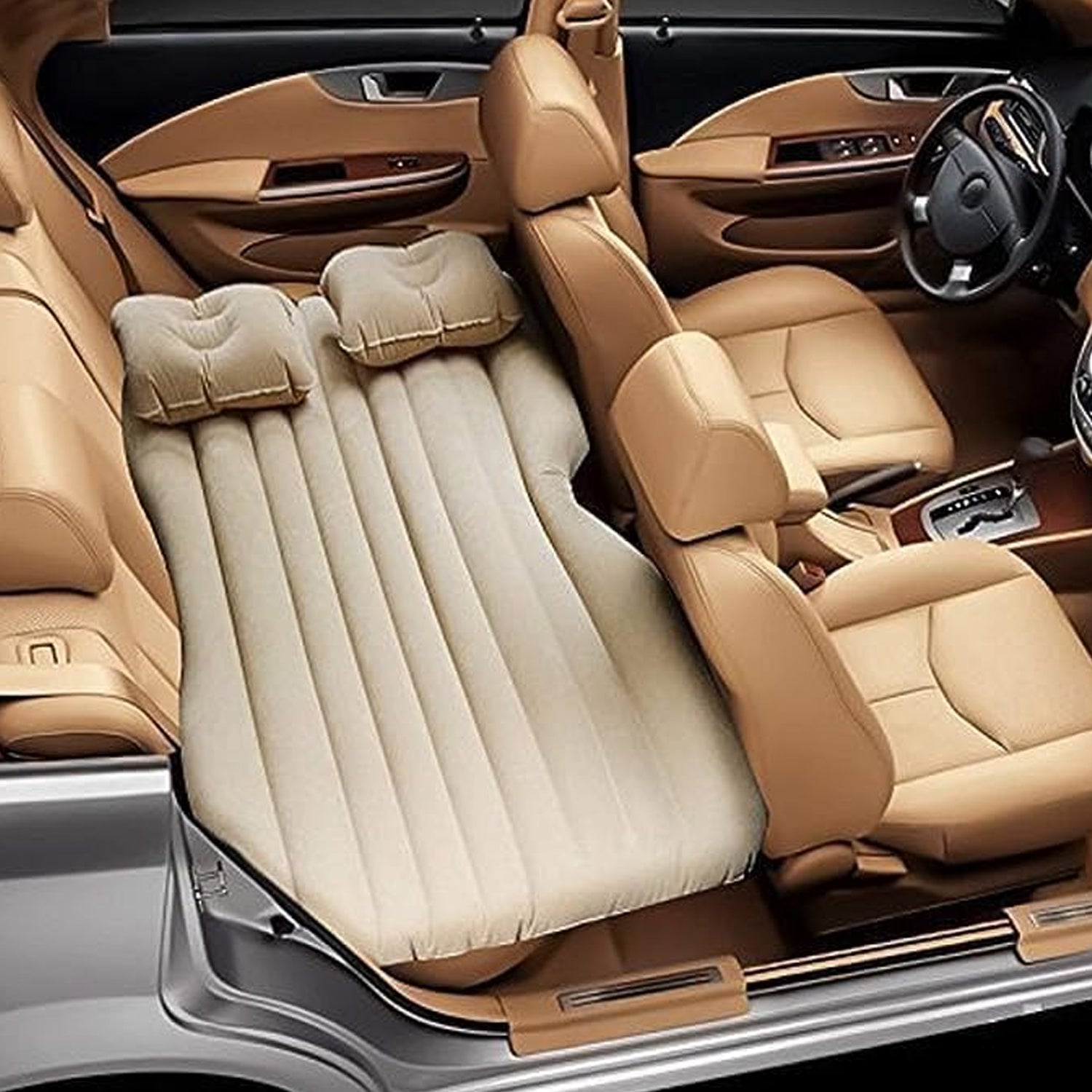Portable Car Backseat Inflatable Air Mattress Bed (1 Pc) - Shop Gharse