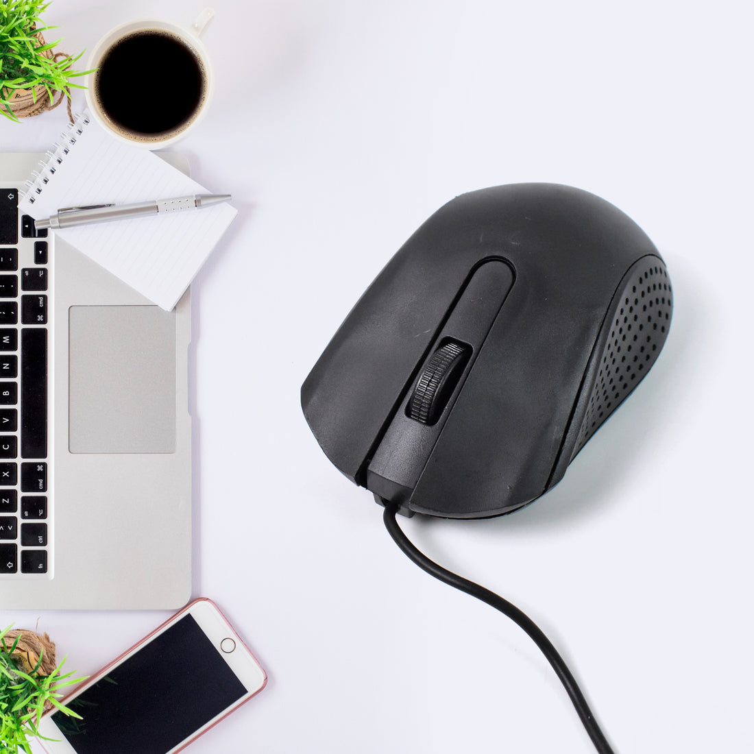 Computer  Laptop Wired Optical Mouse M-022 (1 Pc) - Shop Gharse