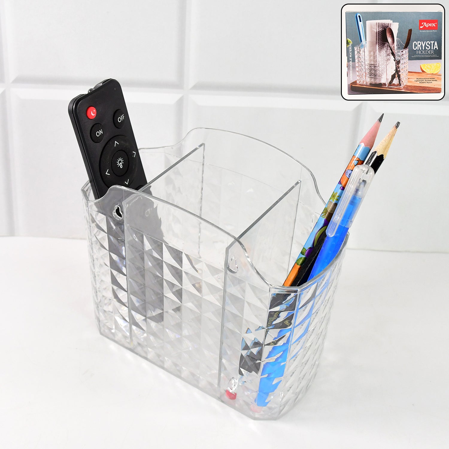Apex Crysta Multipurpose Organizer Holder (1 Pc) - Shop Gharse