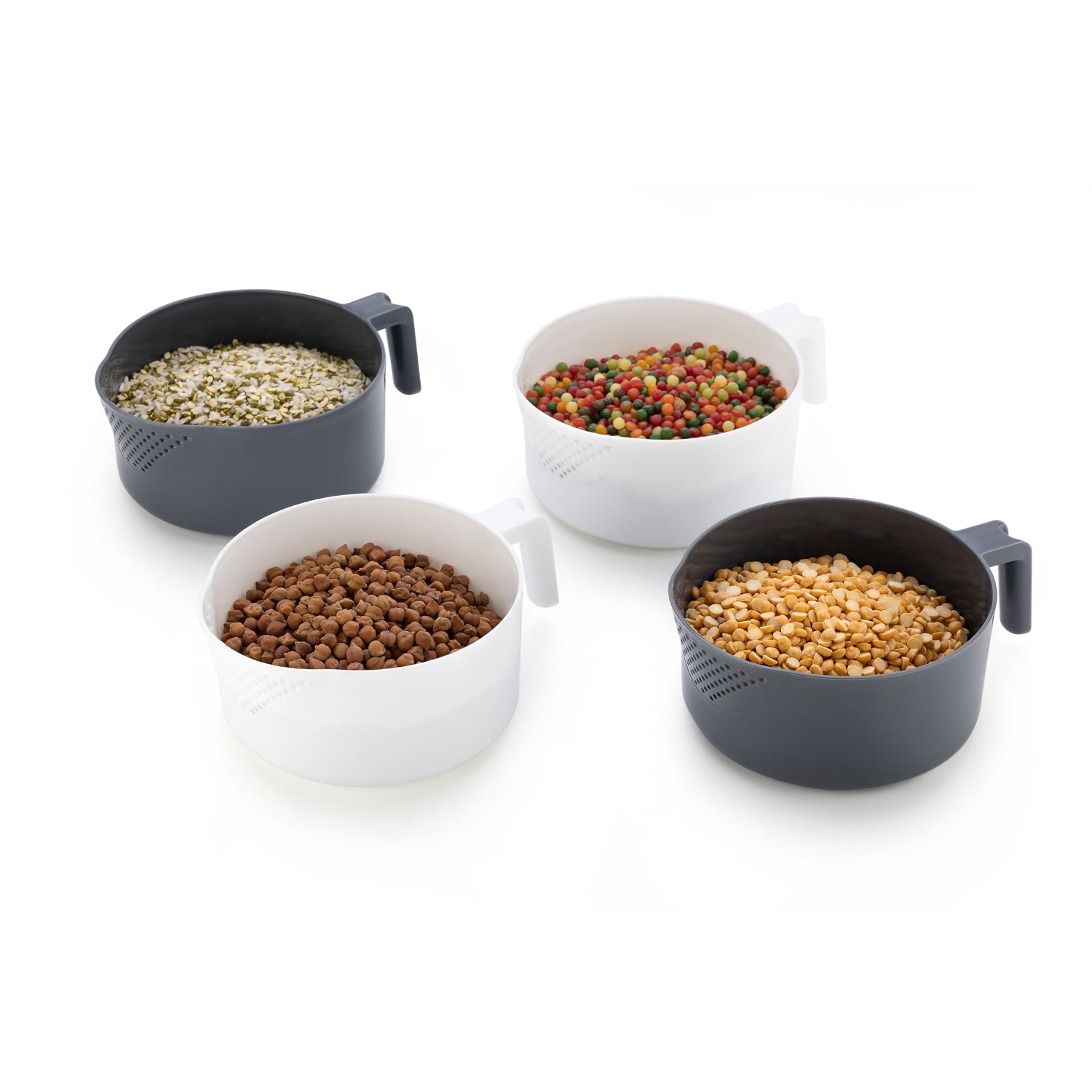 0127 4in1 Rice Dispenser Grain Storage Container Household Cereal Dispenser - Shop Gharse