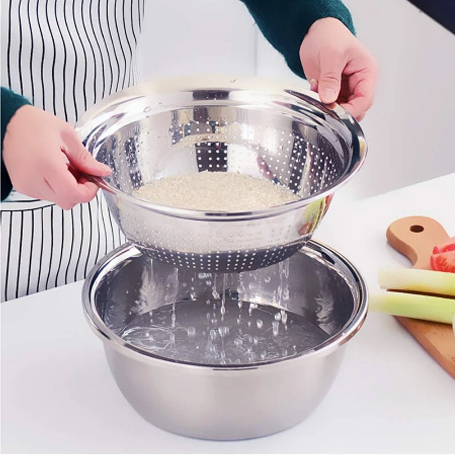 2601 3 In 1 Kitchen Multipurpose Julienne Grater Salad Maker - Shop Gharse