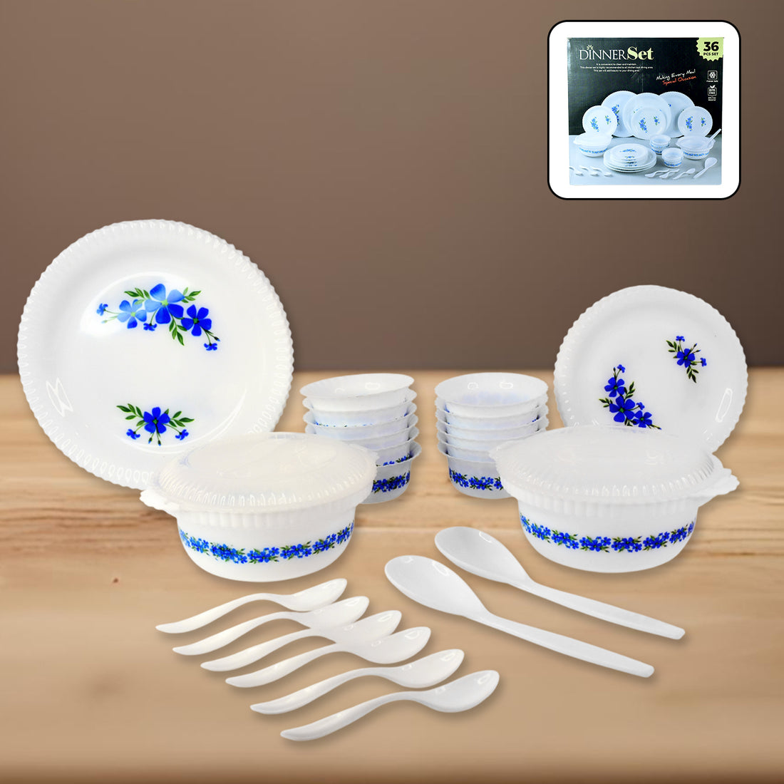 Premium Dinner Set (36 Pc) - Shop Gharse