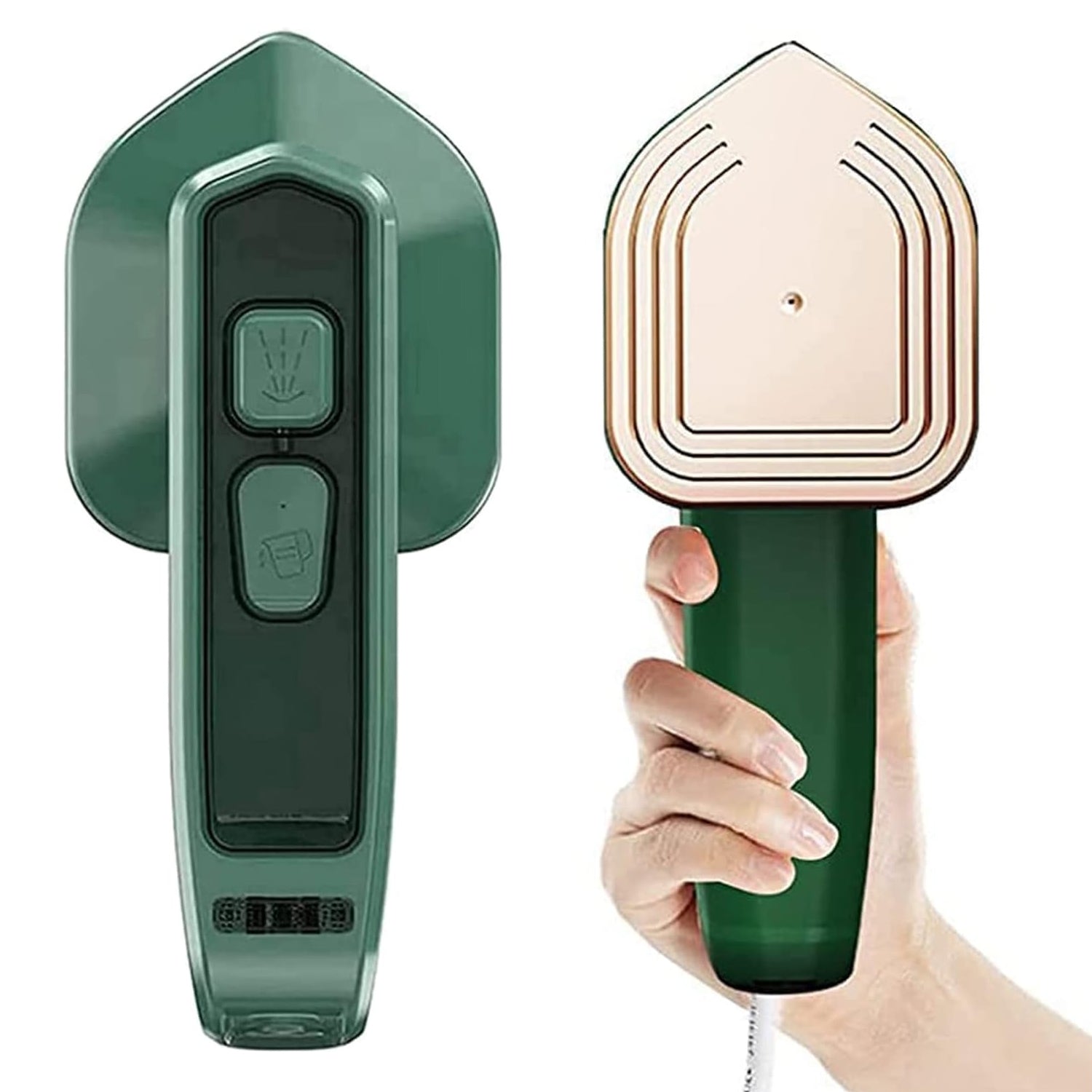 0312 Mini Steam Iron Handheld Garment Steamer For Clothes - Portable Travel Household Ironing Machine Fast Heat Up Powerful Steam Compact Design For Travel And Home Quilting Sewing Iron Useful Gifts For Family Members Friends Birthday (1 Pc) - Shop Gharse