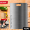 Stainless Steel Vegetable  Fruit Cutting Chopping Board (3120 Cm  1 Pc) - Shop Gharse
