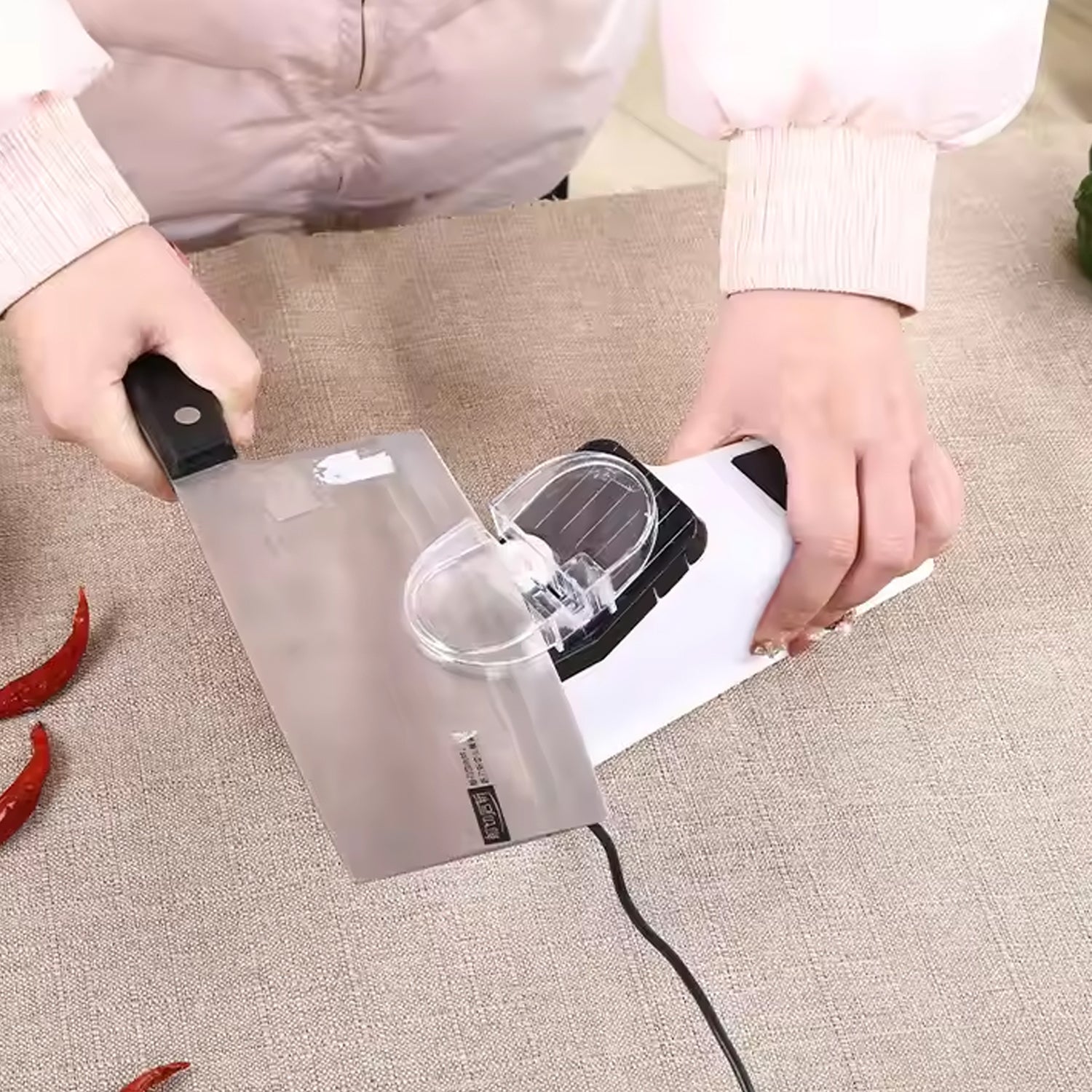 Electric Knives Sharpener Usb Powered Multi-function (1 Pc) - Shop Gharse