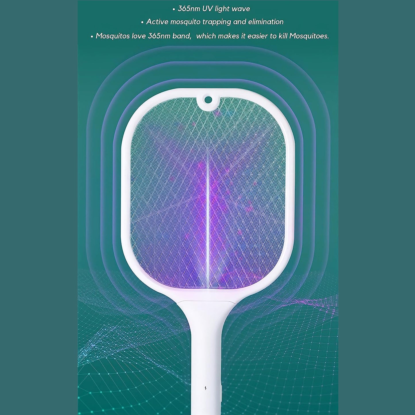 1747 Mosquito Killer Racket  Rechargeable Automatic Electric Fly Swatter  Mosquito Zapper Racket With Uv Light Lamp  Mosquito Swatter With Usb Charging Base  Electric Insect Killer Racket Machine Bat - Shop Gharse