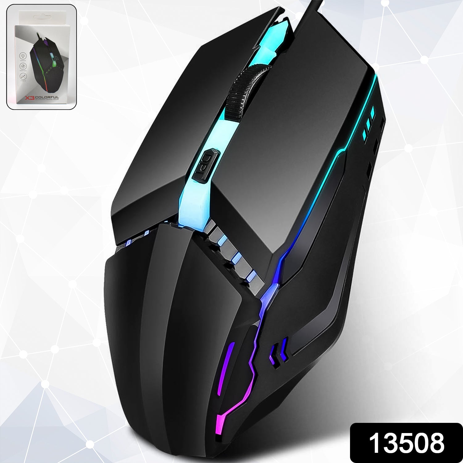 Usb Wired Mouse Ergonomic Design Gaming Mouse (1 Pc) - Shop Gharse