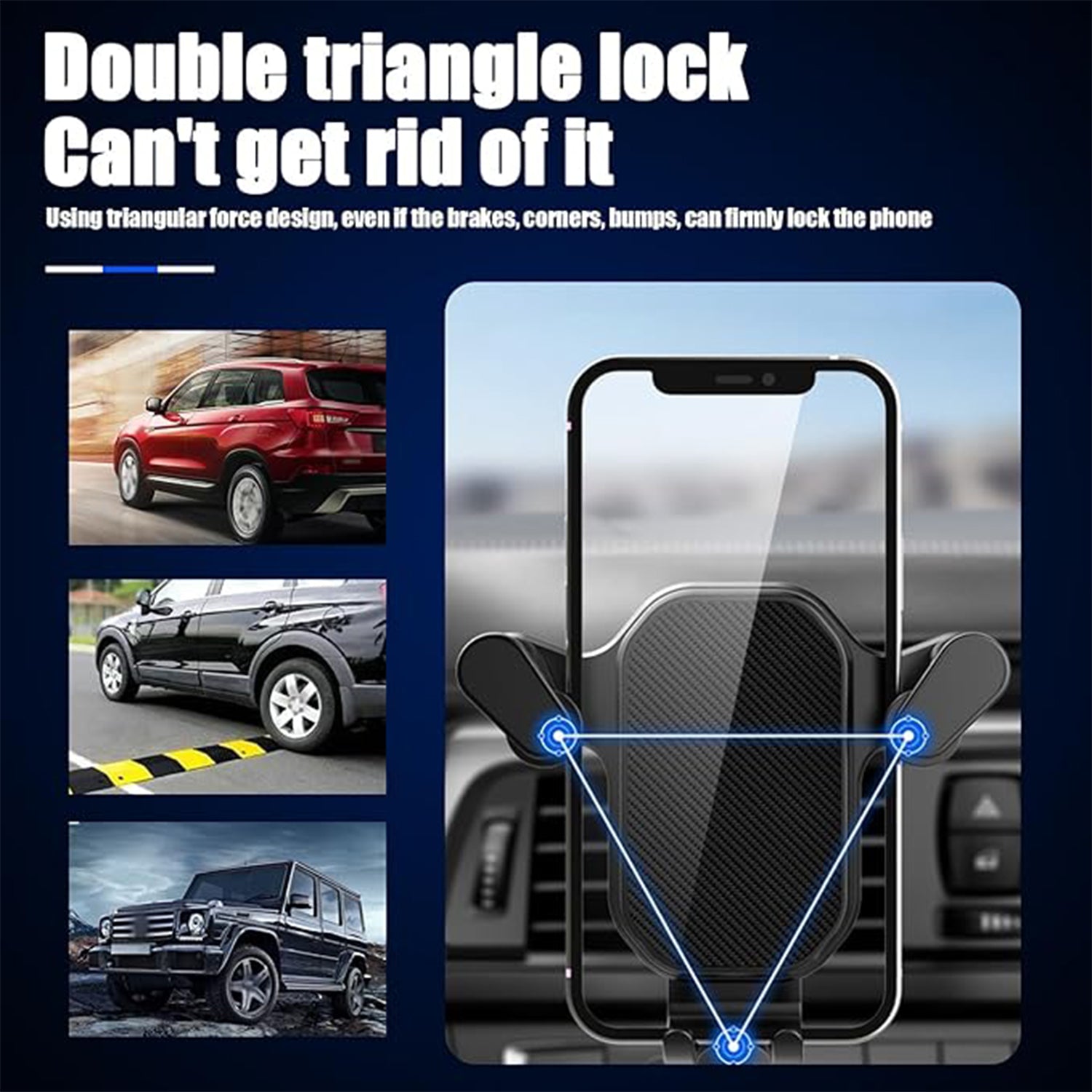Universal Air Vent Gravity Car Phone Holder Mount (1 Set) - Shop Gharse