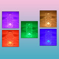 Premium Diamond Cut Crystal Table Lamp (1 Pc  Without Remote  Cable) - Shop Gharse