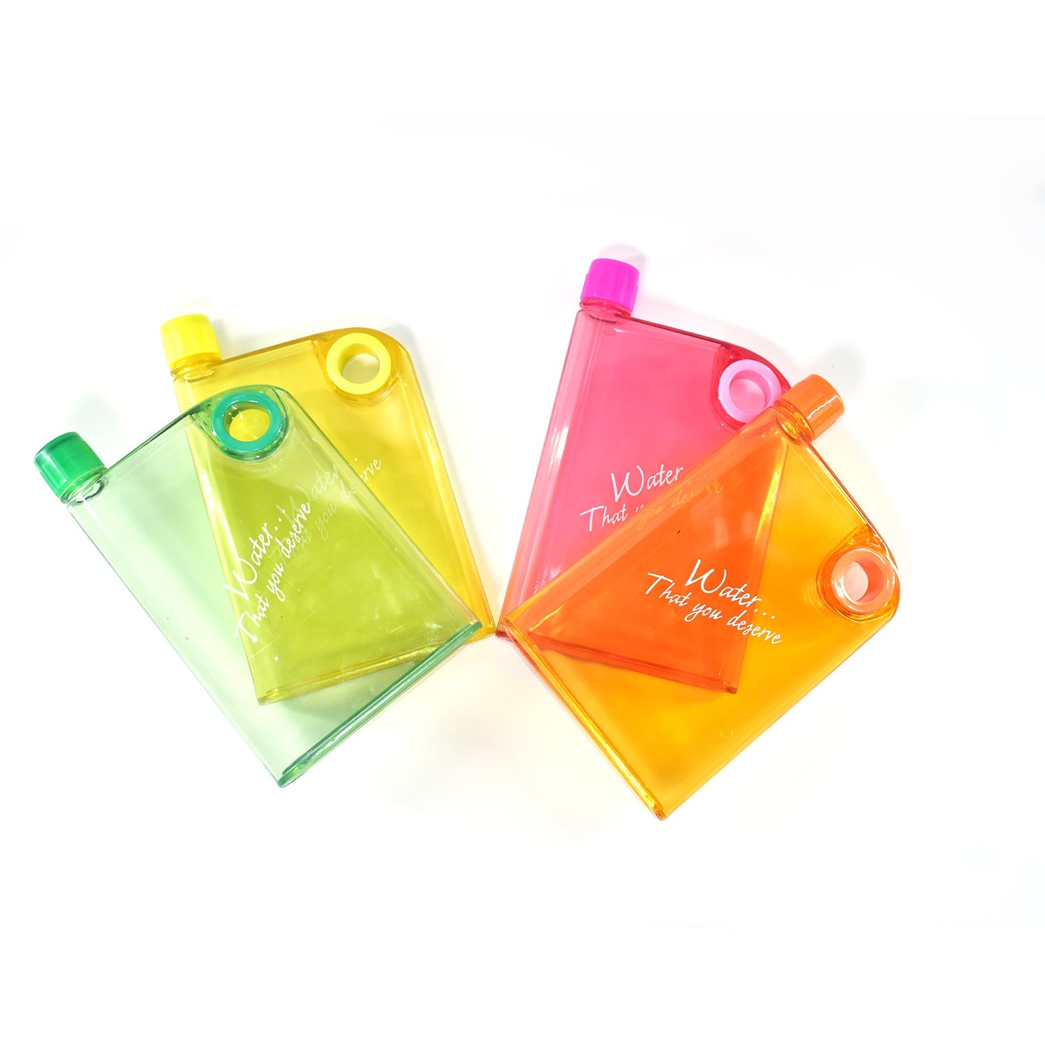 0364 Notebook Style Slim Water Bottle (380 Ml Multicolor) - Shop Gharse