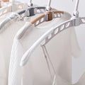 0279 Portable Folding 360 Degree Rotating Clothes Hangers Travel Foldable  Adjustable Accessories Foldable Clothes Hangers Drying Rack For Travel (1 Pc) - Shop Gharse