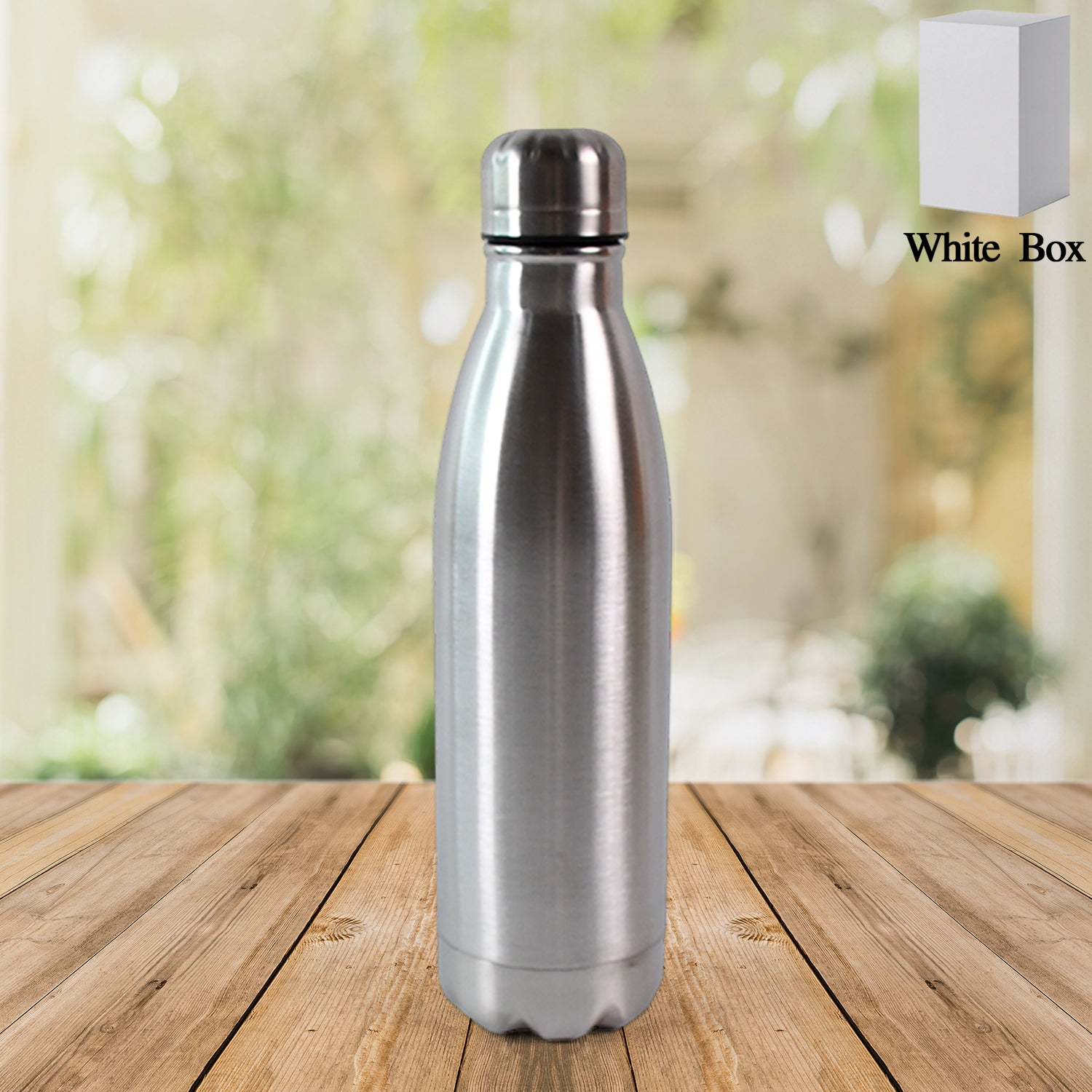 Stainless Steel Water Bottle Approx 1000ml (1 Pc) - Shop Gharse