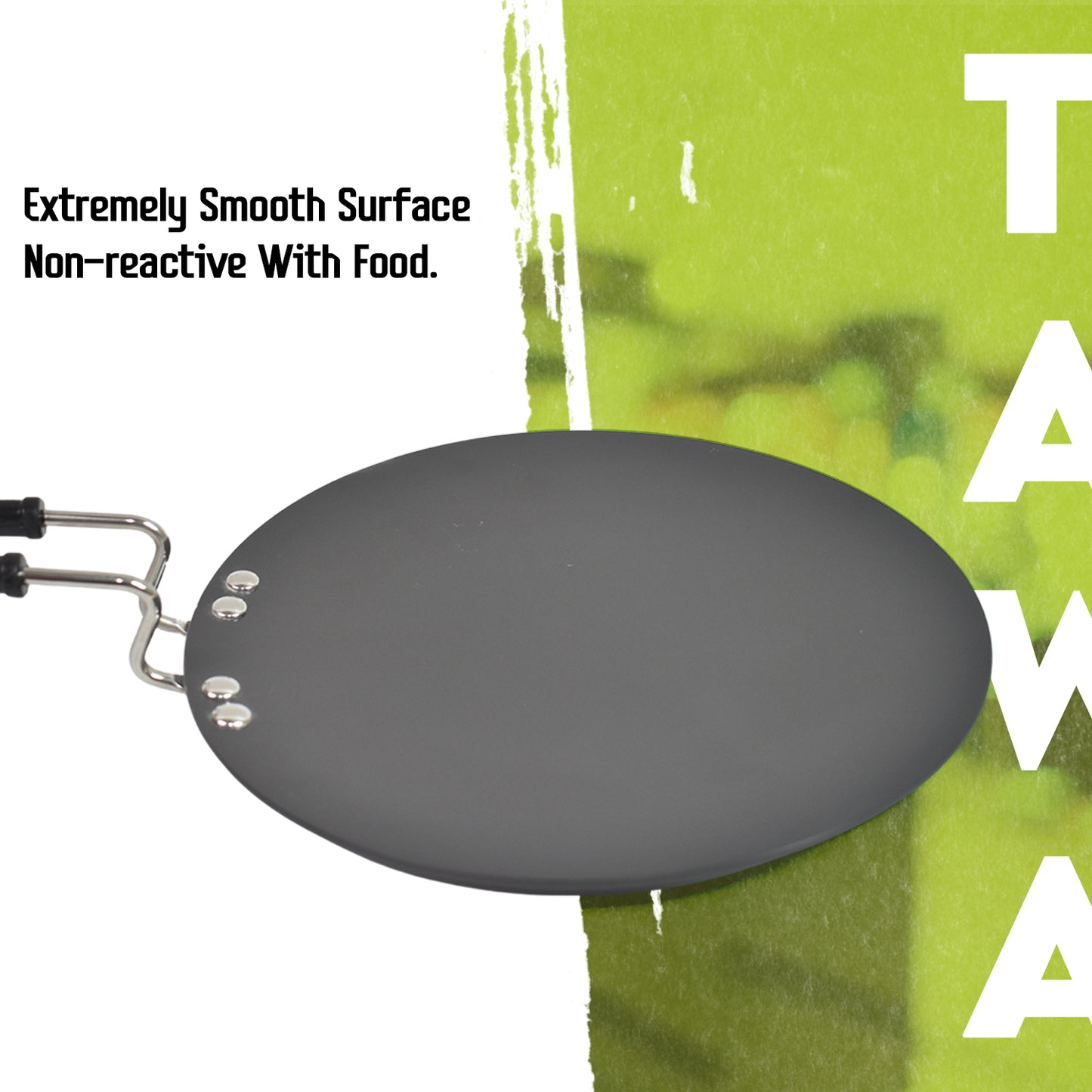 Multi Purpose Aluminium Rays Roti Tawa (10 Inch  3 Mm) - Shop Gharse