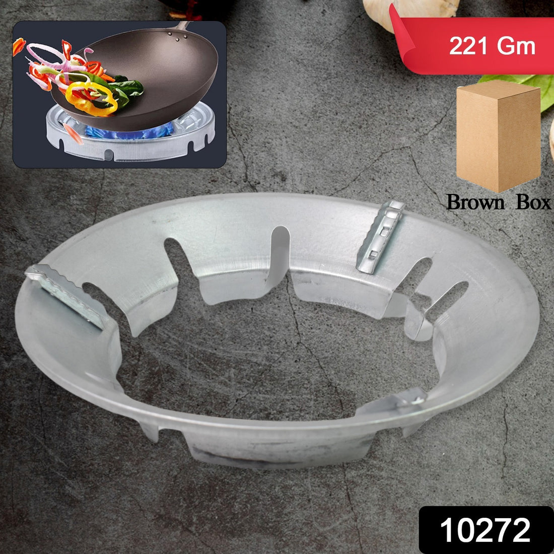 Gas Stove Burner Cover  Stand (221 Gm  1 Pc) - Shop Gharse