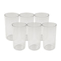 Apex Clear Plastic Tumbler  Glass Set  6-piece Unbreakable - Shop Gharse
