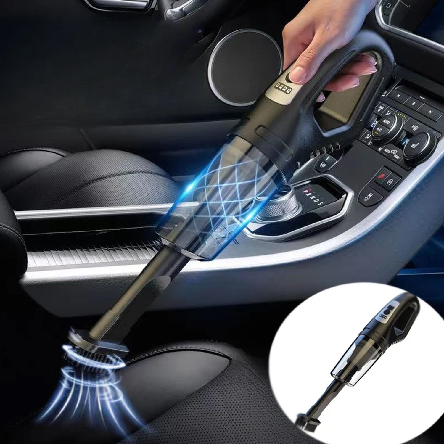 Wireless Handheld Car Vacuum Cleaner 2 In1 Dust Buster (1 Set) - Shop Gharse