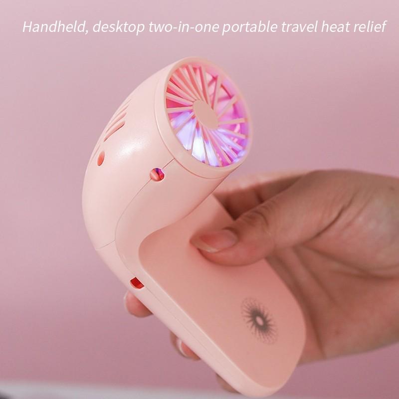 4814 Portable Mobile Phone Holder Fan  Personal Fan Multi- Function Fan Handheld Charging Fan (Battery Not Include) - Shop Gharse