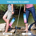 0325 Motivational Water Bottle With Straw  Time Marker Bpa-free Tritan Portable Gym Water Bottle Leakproof Reusable Special Design For Your Sports Activity Hiking Camping - Shop Gharse