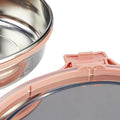 Ganesh Classy 2-piece Stainless Steel Lunch Box Set - Shop Gharse
