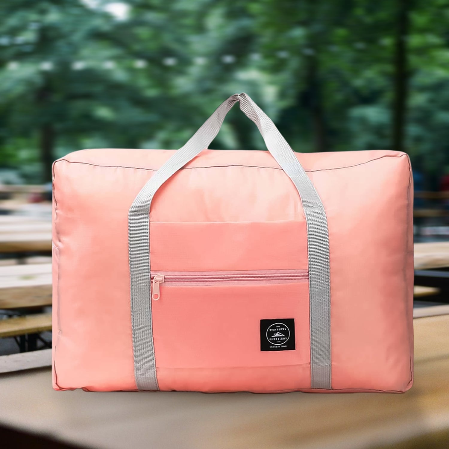 Large Capacity Luggage Bag Foldable Waterproof Travel Bag (1 Pc  Mix Color) - Shop Gharse