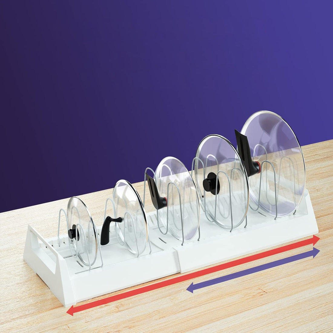 Pots And Pans Organizer Rack For Under Cabinet - Shop Gharse