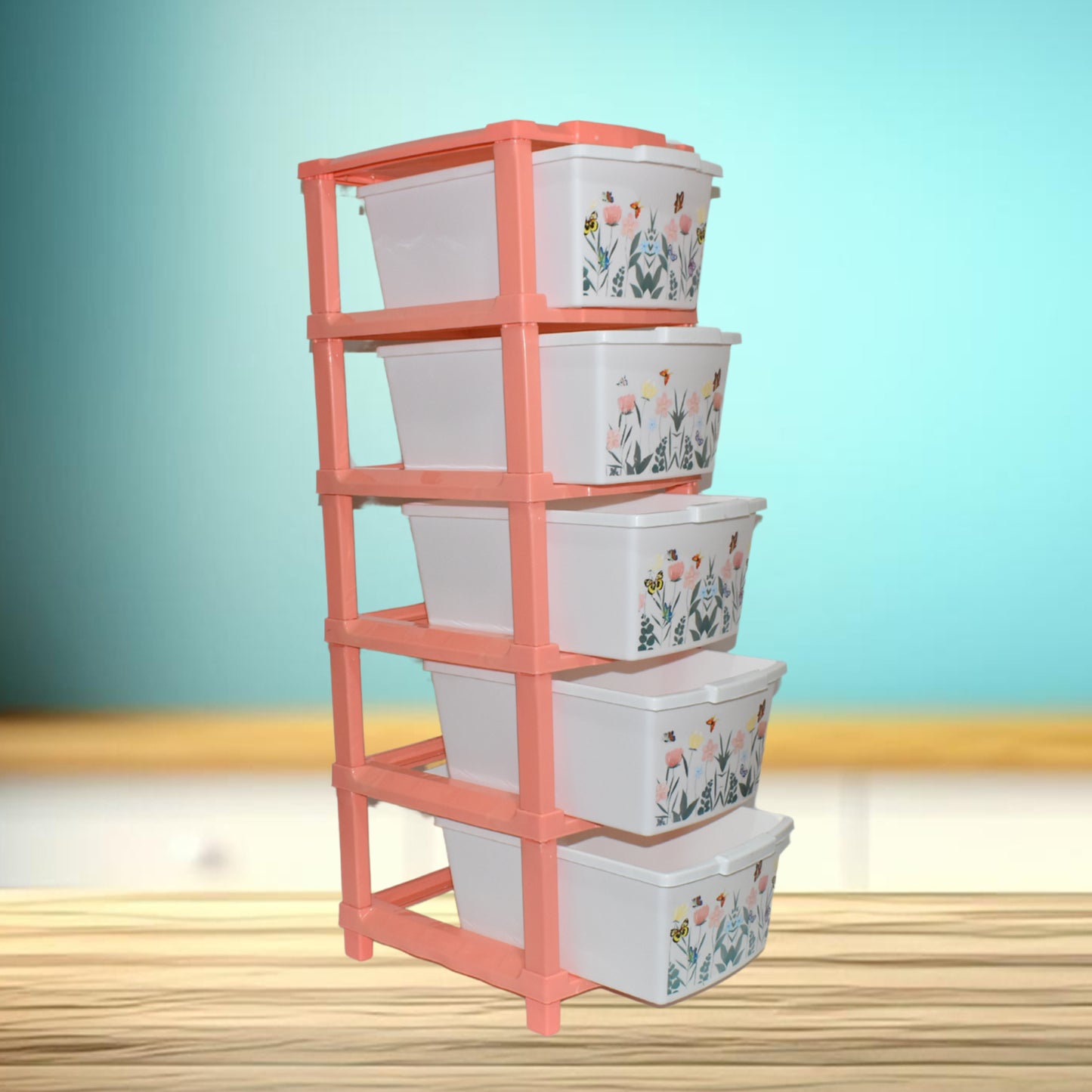 Plastic Smart Wonder Drawer Home Storage  Organization (5 Layer  1 Pc) - Shop Gharse