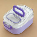 Multi-functional 1 Set Leakproof Lunch Box With Cutlery  Tumbler - Shop Gharse